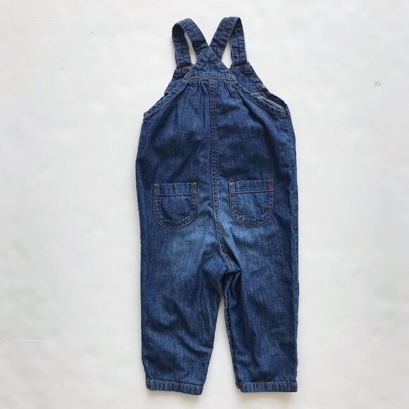 H&M chambray  jumpsuit EUC 6-9 months - Picture 4 of 4